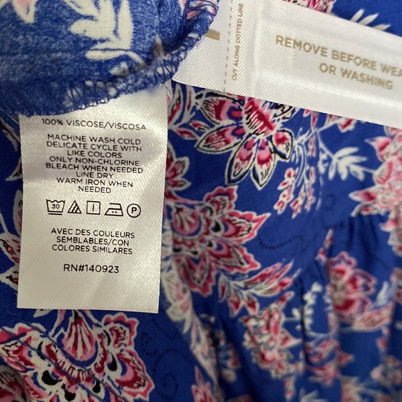 LOFT, Size 14, Beautiful Rich Color & Pattern - Picture 4 of 4